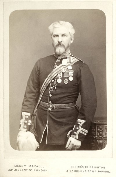 James Augustus Grant (1827-1892), schottischer Entdecker des östlichen Äquatorialafrika von John Jabez Edwin Mayal